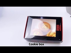 OEM Cake Shop Pastry Biscuit Box Bio-degradable Custom Cookie Paper boxes Boxes