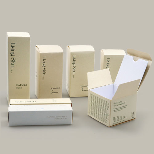 Latest company news about بسته بندی های سفارشی با رنگ برجسته سازگار با محیط زیست: محصولات مراقبت از پوست خود را ارتقا دهید